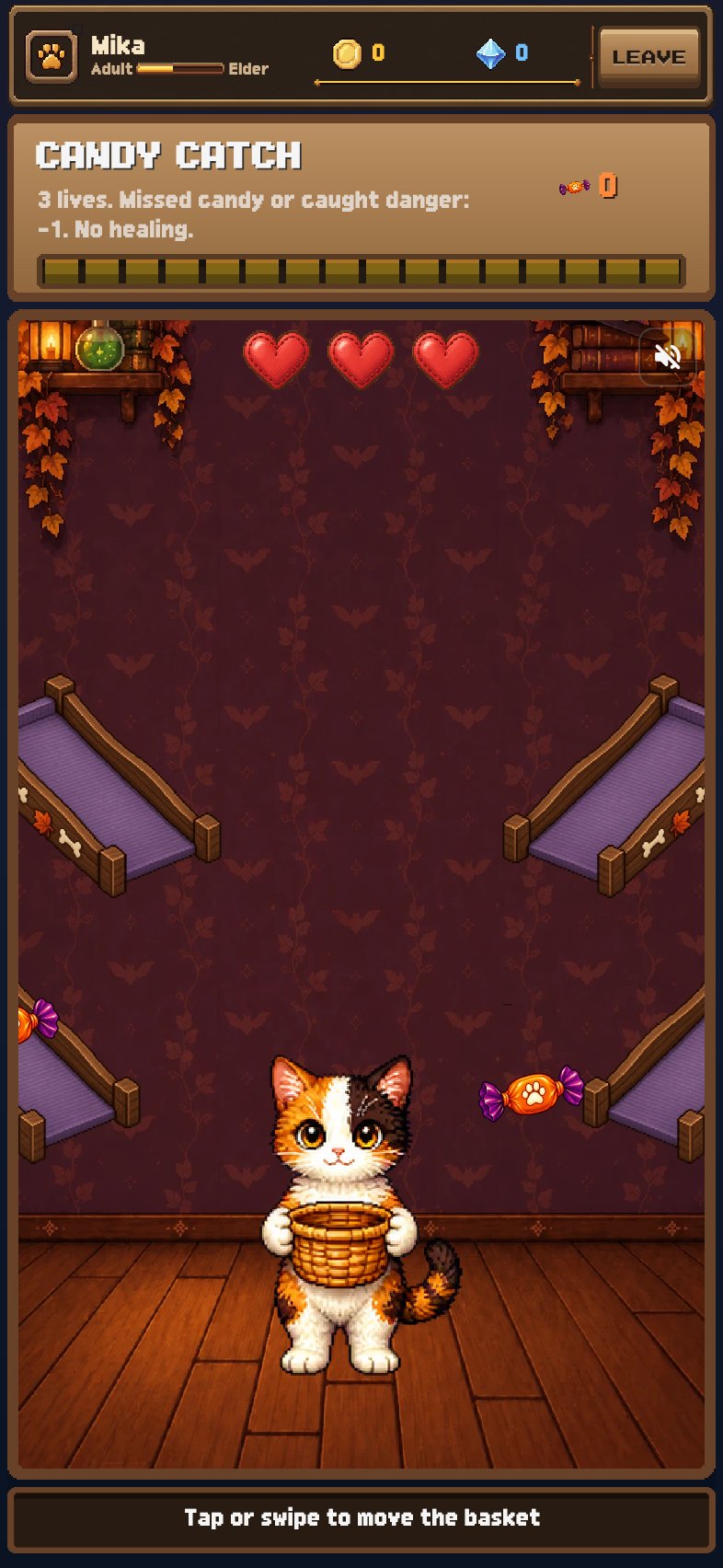 In-game preview · Candy Catch