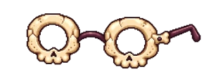 Skull glasses